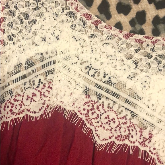 red lace dress - Picture 3 of 8